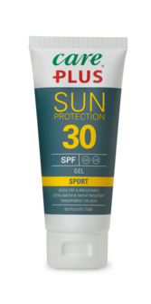 Care Plus sport gel SPF30 tube - 100ml