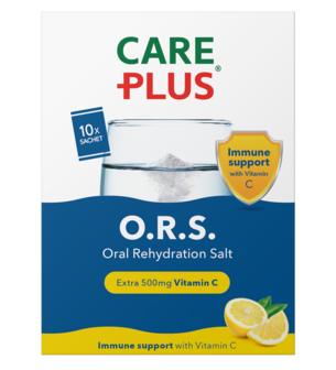 Care Plus O.R.S. - Vitamine C Immuun Support - Citroensmaak - 10 stuks