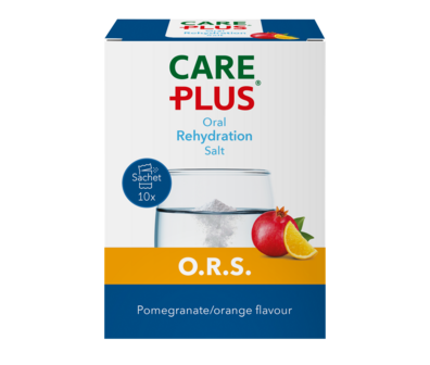 Care Plus O.R.S. - Granaatappel / Sinaasappel - 10 stuks