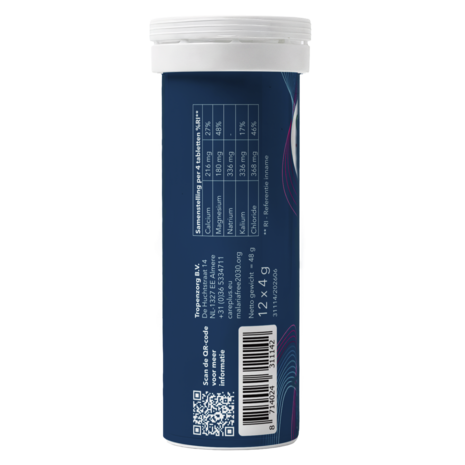 Care Plus Carbohydrate Electrolyte Performance bruistablet - Forest Fruit - 12 stuks