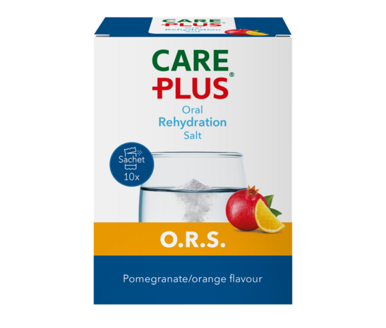 Care Plus O.R.S. - Granaatappel / Sinaasappel - 10 stuks