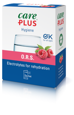 Care Plus O.R.S. - Oral Rehydration Salt - Framboos - 10 stuks