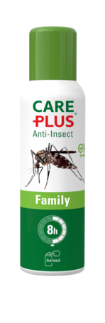 Care Plus Anti Insect Icaridin - Family Aerosol - 100ml